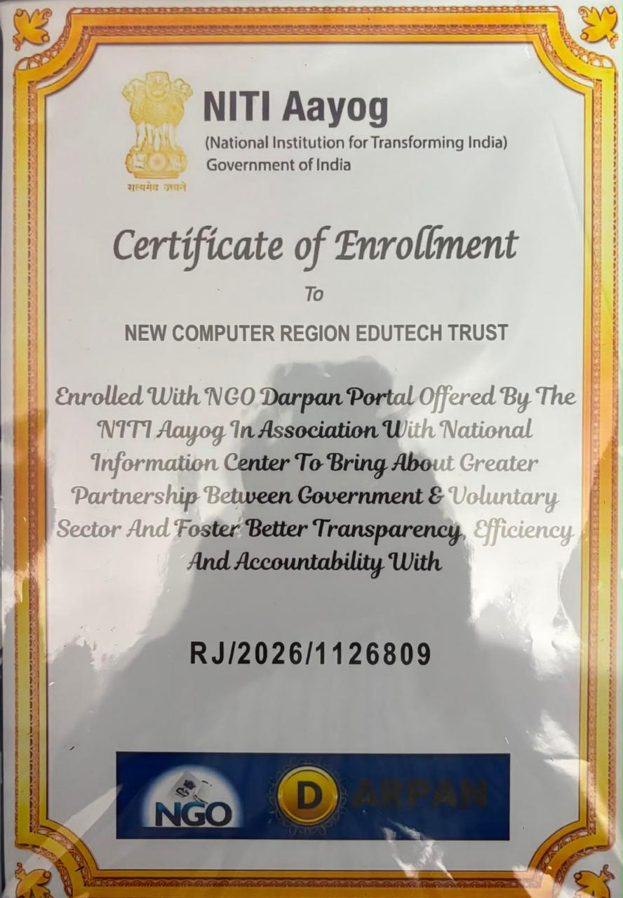NITI Aayog NGO Darpan Enrollment